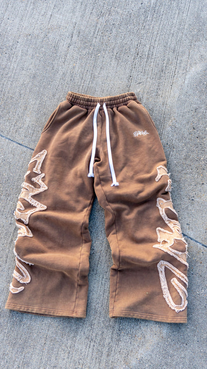 Hazelnut Graffiti Sweatpants