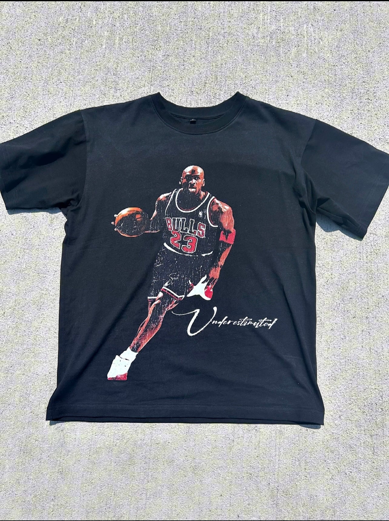 Michael Jordan “Live With Purpose ” Graphic Tee Black