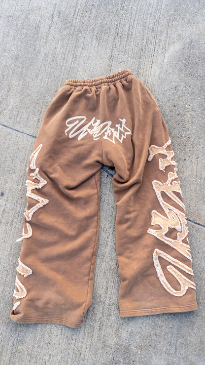 Hazelnut Graffiti Sweatpants