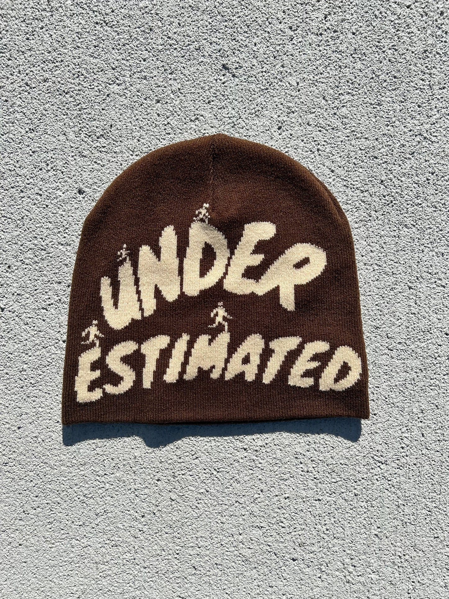 Forest Brown Underestimated Beanie