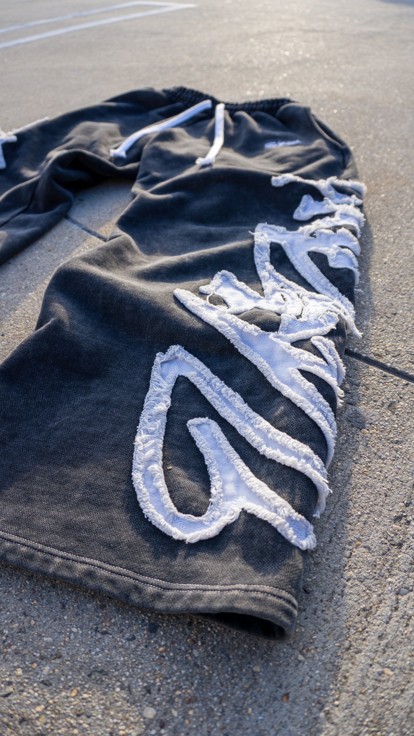 Acid Washed Graffiti Sweatpants