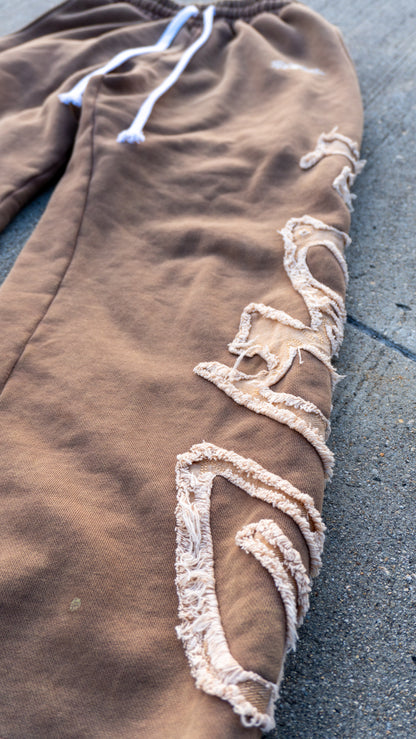 Hazelnut Graffiti Sweatpants