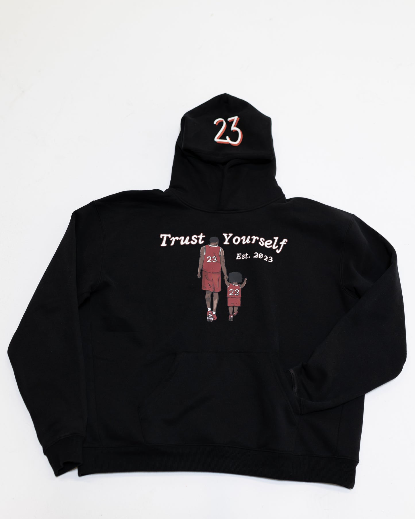 Trust YRSLF Hoodie Black