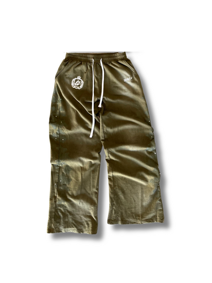 Rhinestone Sweatpants (two color-ways available)